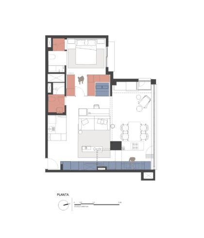 00 HOVER Apartamento duas cores rawi arquitetura