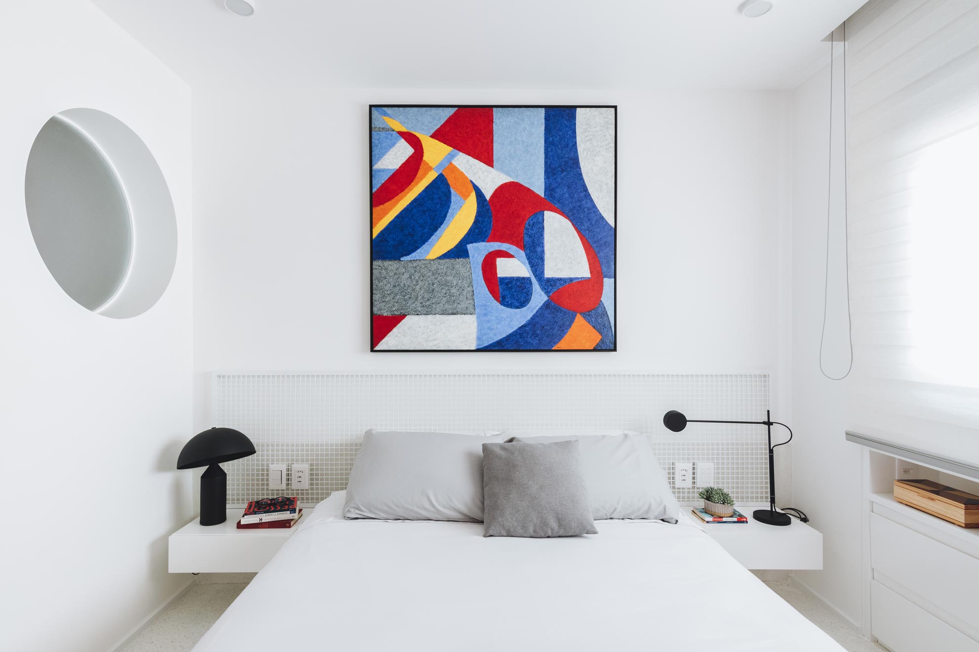 13 apartamento duas cores quarto rawi arquitetura sao paulo