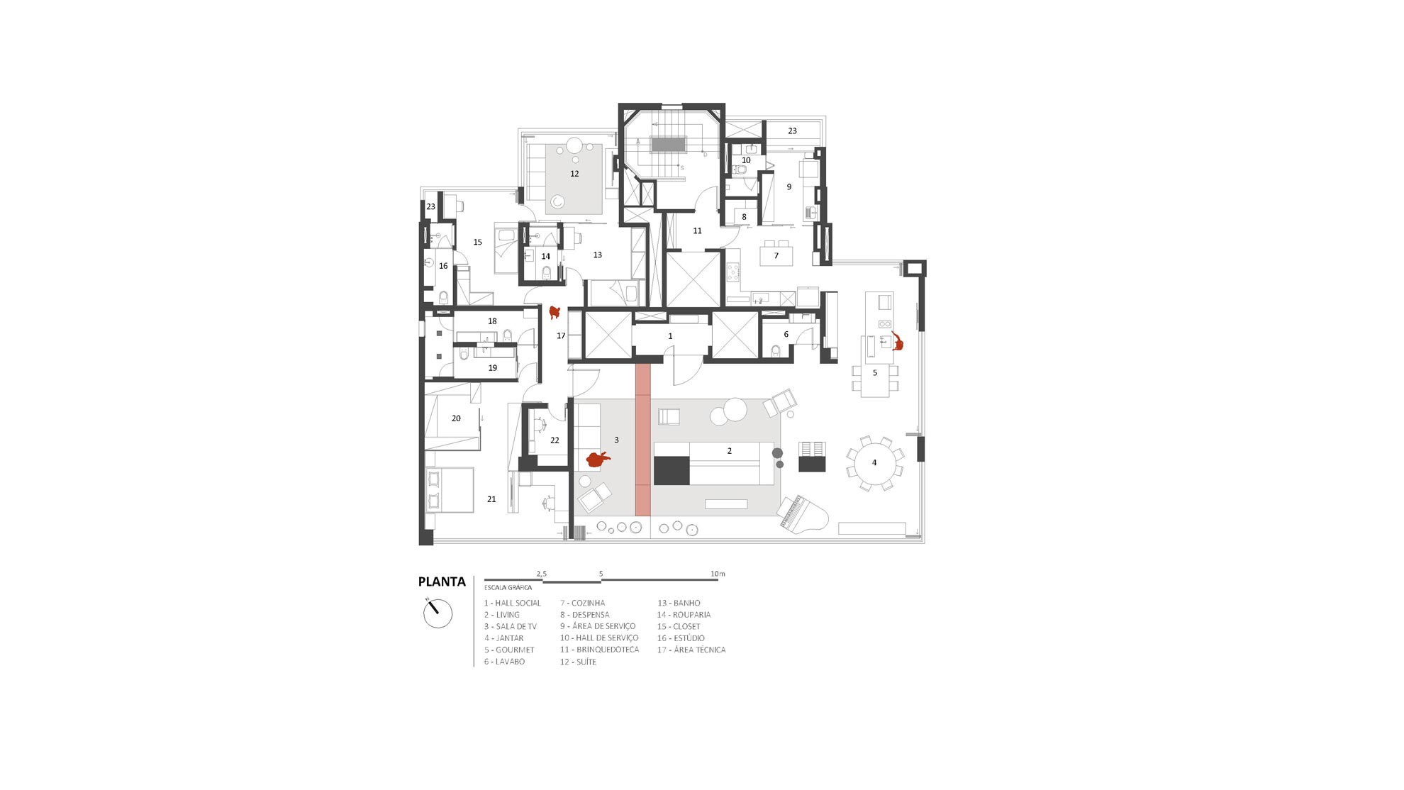 14 Apto Ripas—Planta
