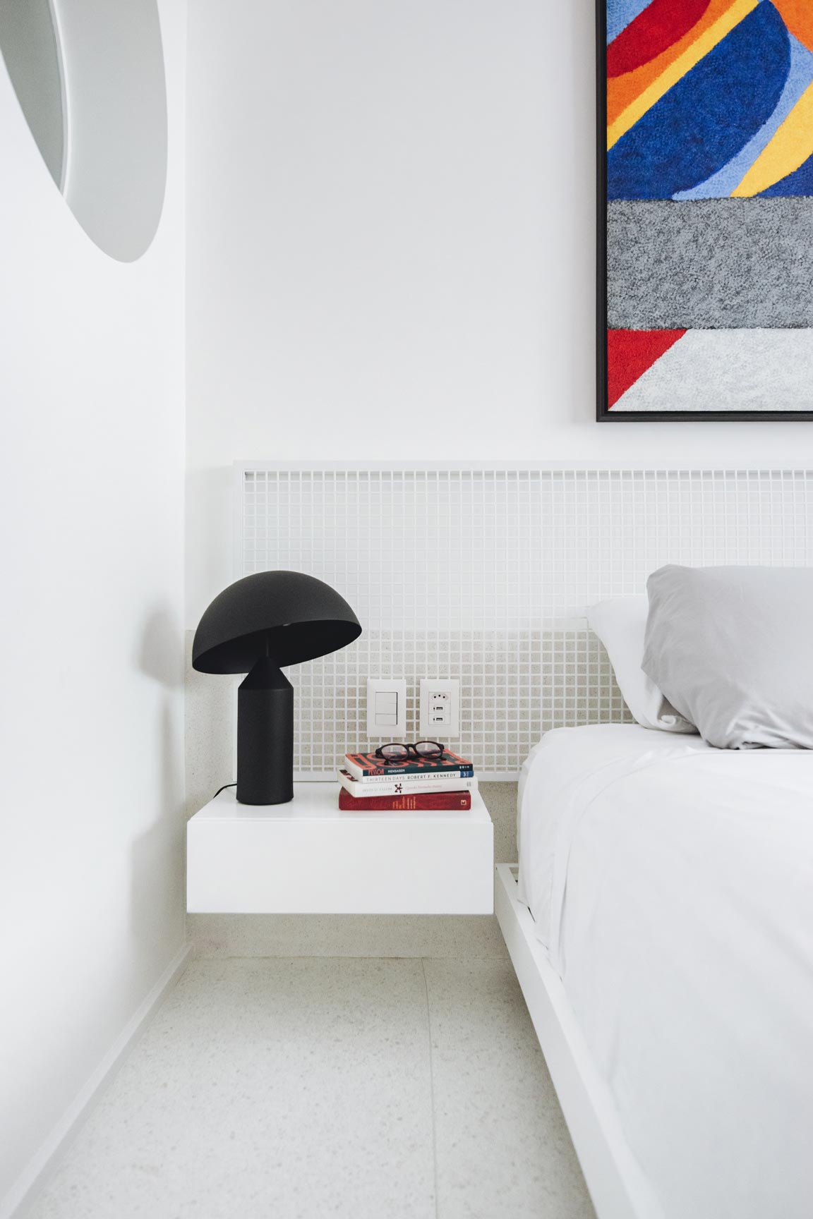 16 apartamento duas cores quarto rawi arquitetura sao paulo